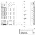 Omgevingsvergunning dakterras en ramen Singel Amsterdam 2008