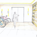 Exterieur en interieur trappenhal Burgermeester Reigerstraat Utrecht