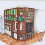 kast ontwerp meubel ontwerp 3d visualisatie LINDESIGN