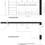 ontwerp boekenkast woonkamer door LINDESIGN.AMSTERDAM