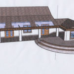 Ontwerp buitenkeuken en schuur Elburg door LINDESIGN