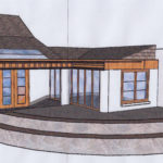 Ontwerp buitenkeuken en schuur Elburg door LINDESIGN