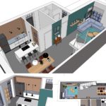 woonkamer keuken ontwerp kleinkadoelen