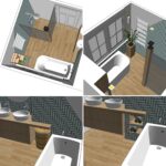 Ontwerp badkamer villa Vijfhuizen