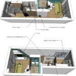 Interieurontwerp idee 2 Oranjehof Amsterdam