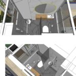 Badkamer ontwerp idee 1 Oranjehof Amsterdam