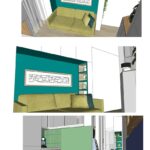 Interieurontwerp idee 1 Oranjehof Amsterdam