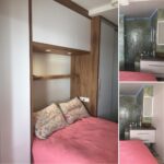 Combinatie van slaapkamer met badkamer Amsterdam.