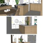 Ontwerp nieuwe keuken en woonkamer