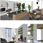 Ontwerp TV wand Keizersgracht