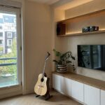Detail TV wand Keizersgracht Amsterdam
