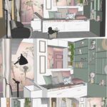 Nieuwe meisjes slaapkamer te Amsterdam