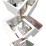 Nieuwe meisjes slaapkamer te Amsterdam