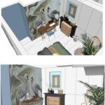 Nieuwe meisjes slaapkamer te Amsterdam