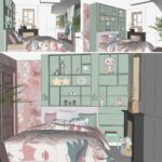 Nieuwe meisjes slaapkamer te Amsterdam