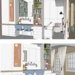 Nieuwe meisjes slaapkamer te Amsterdam