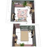 Definitief ontwerp meisjes kamer Amsterdam